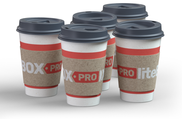 many coffee cups